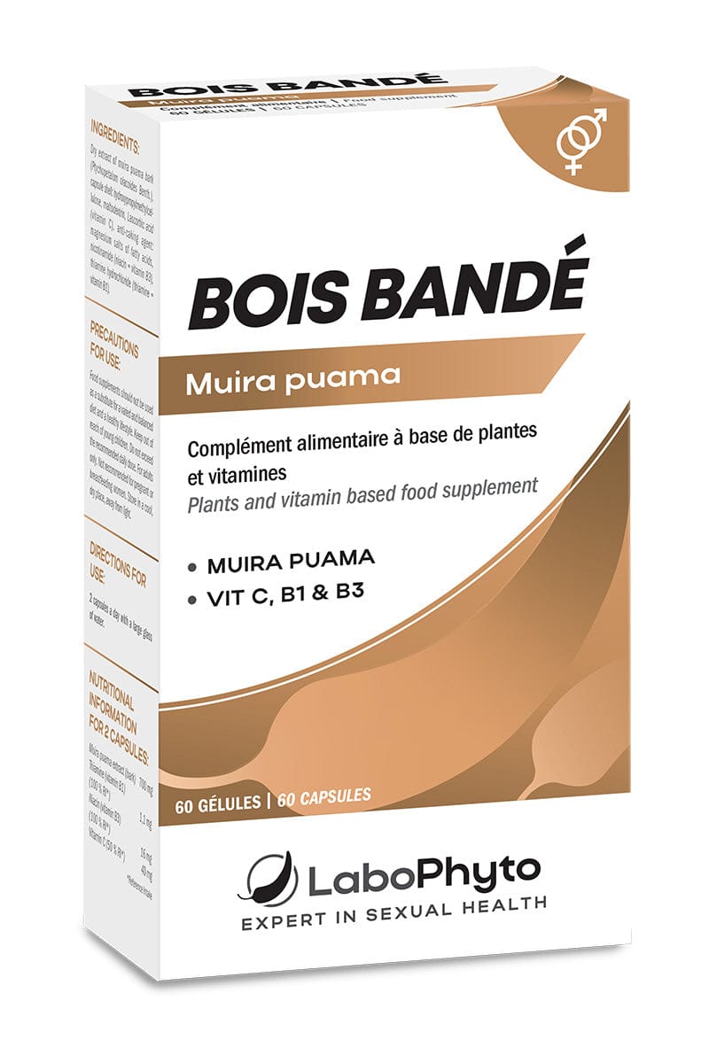 Bois bandé complément alimentaire 60 gélules - Labophyto