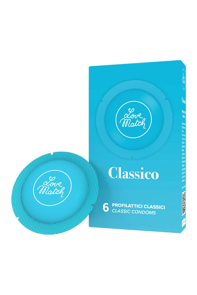 Boite de 6 préservatifs classiques - Love Match