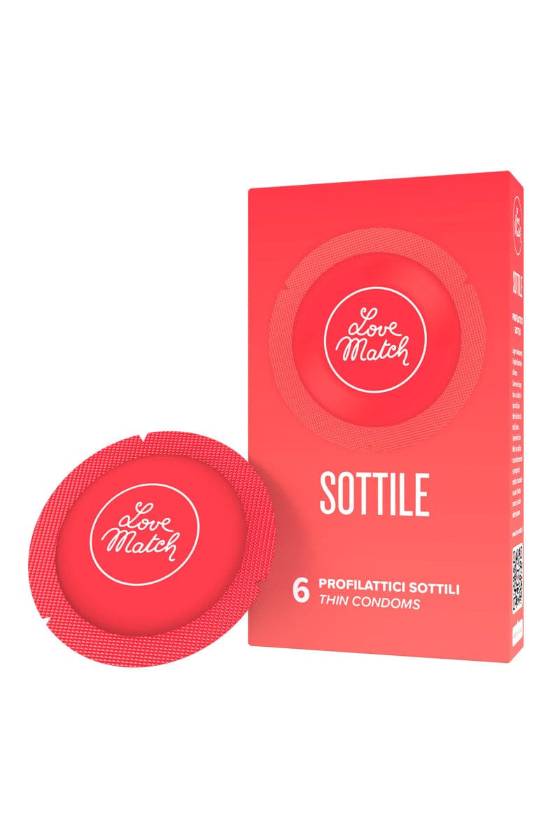 Boite de 6 Préservatifs fins - Love Match