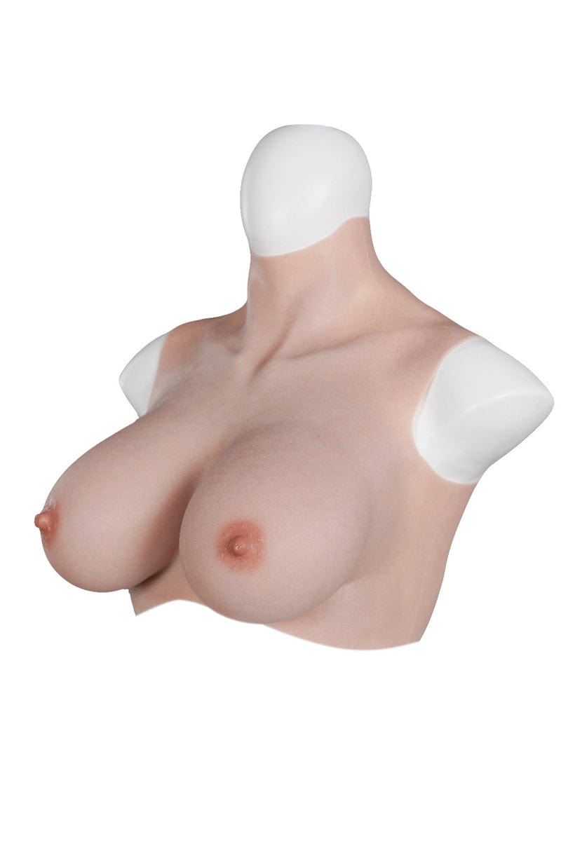 Buste faux seins travesti ultra-réaliste taille L - XX Dreamtoys