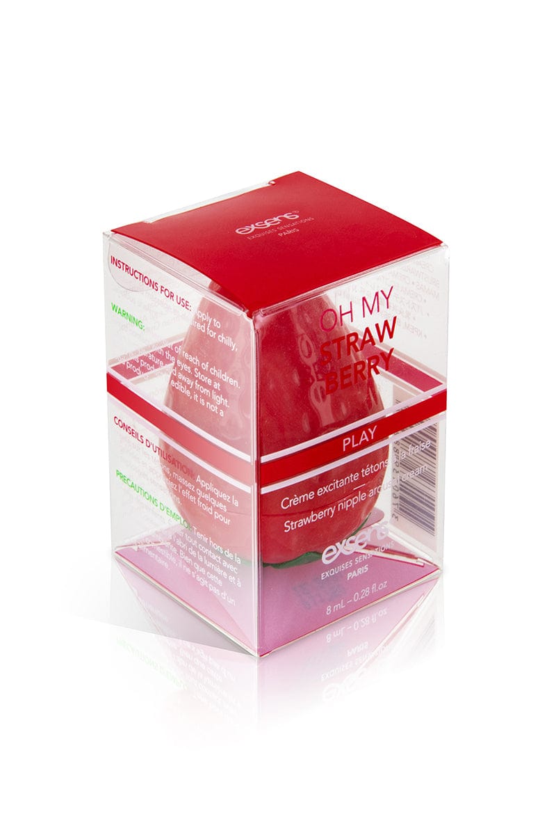 Crème excitante pour tétons Oh My Strawberry - Exsens