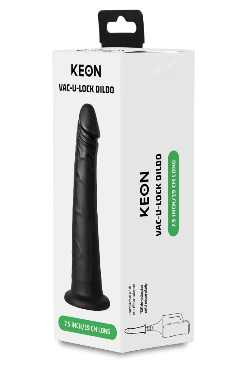 Dildo Vacuum Lock noir pour Keon - Kiiroo