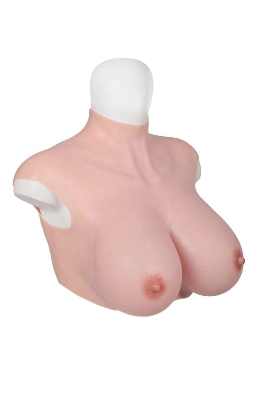 Faux seins travestis buste ultra-réaliste taille XL - XXX-DreamsToys