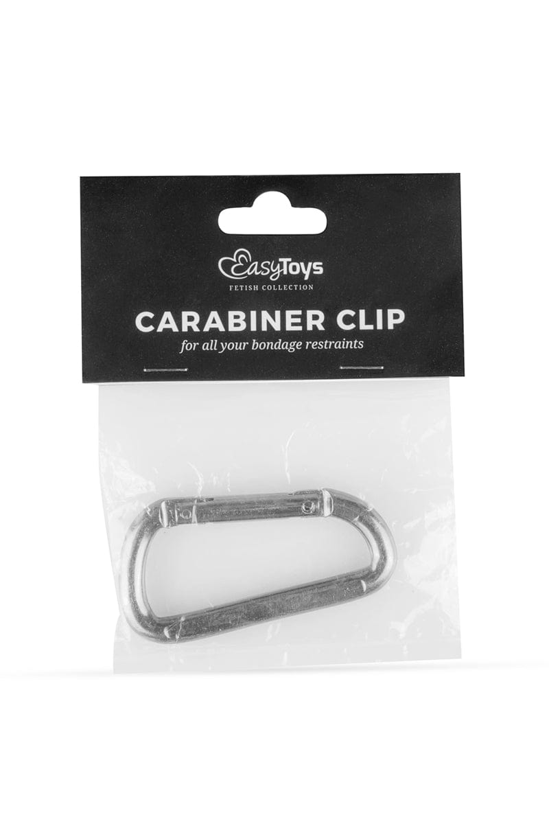Fixation Clip Mousqueton en inox accessoire BDSM - Easytoys Fetish Collection