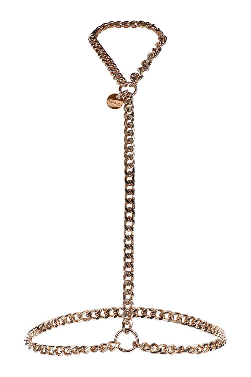 Harnais BDSM premium en métal sans nickel Statement - Taboom
