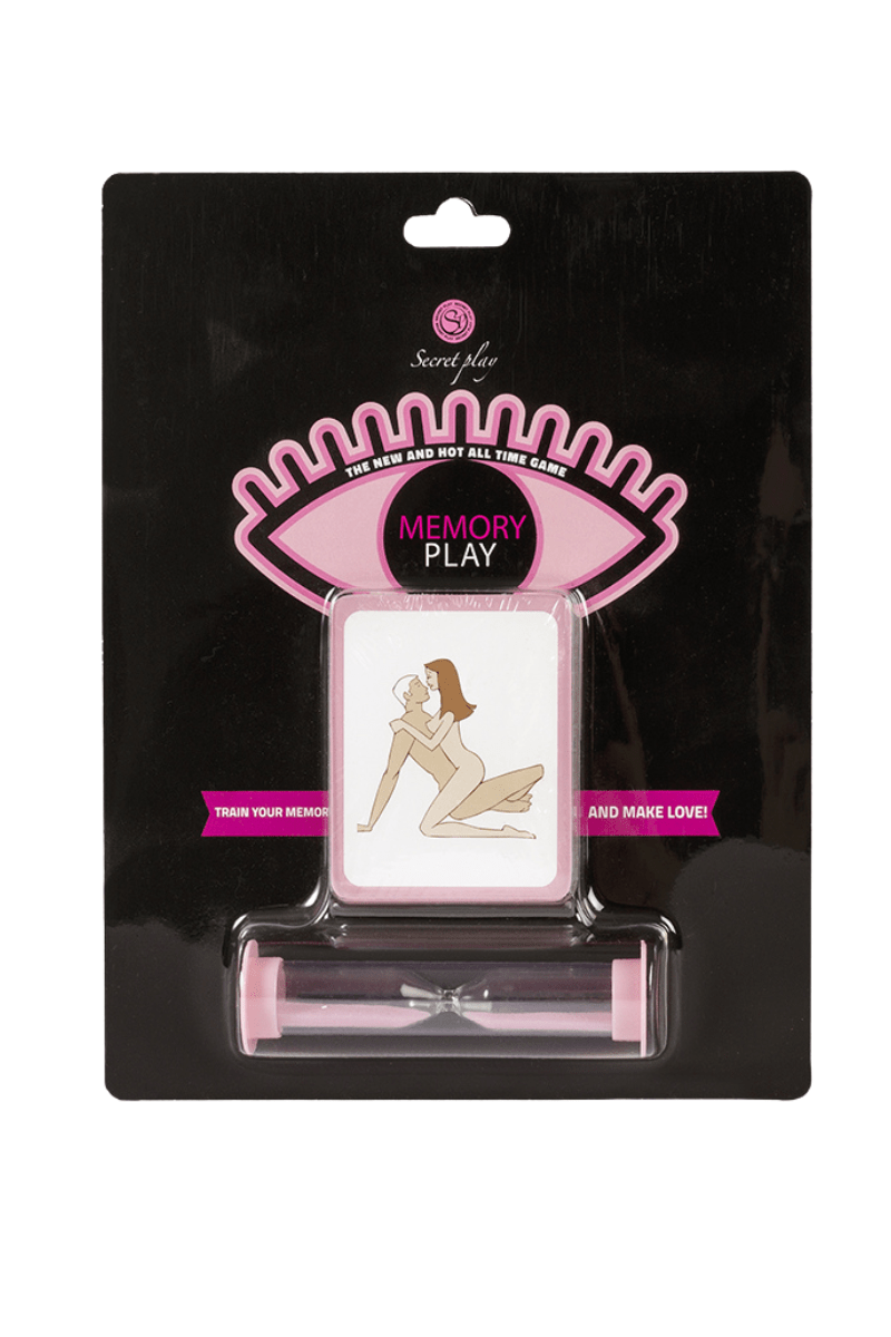 Jeu de mémoire érotique 40 cartes couple hétéro Memory Play - Secret Play