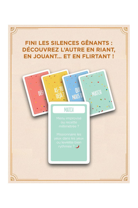 Jeu de société coquin Premier Date - Carta Sutra