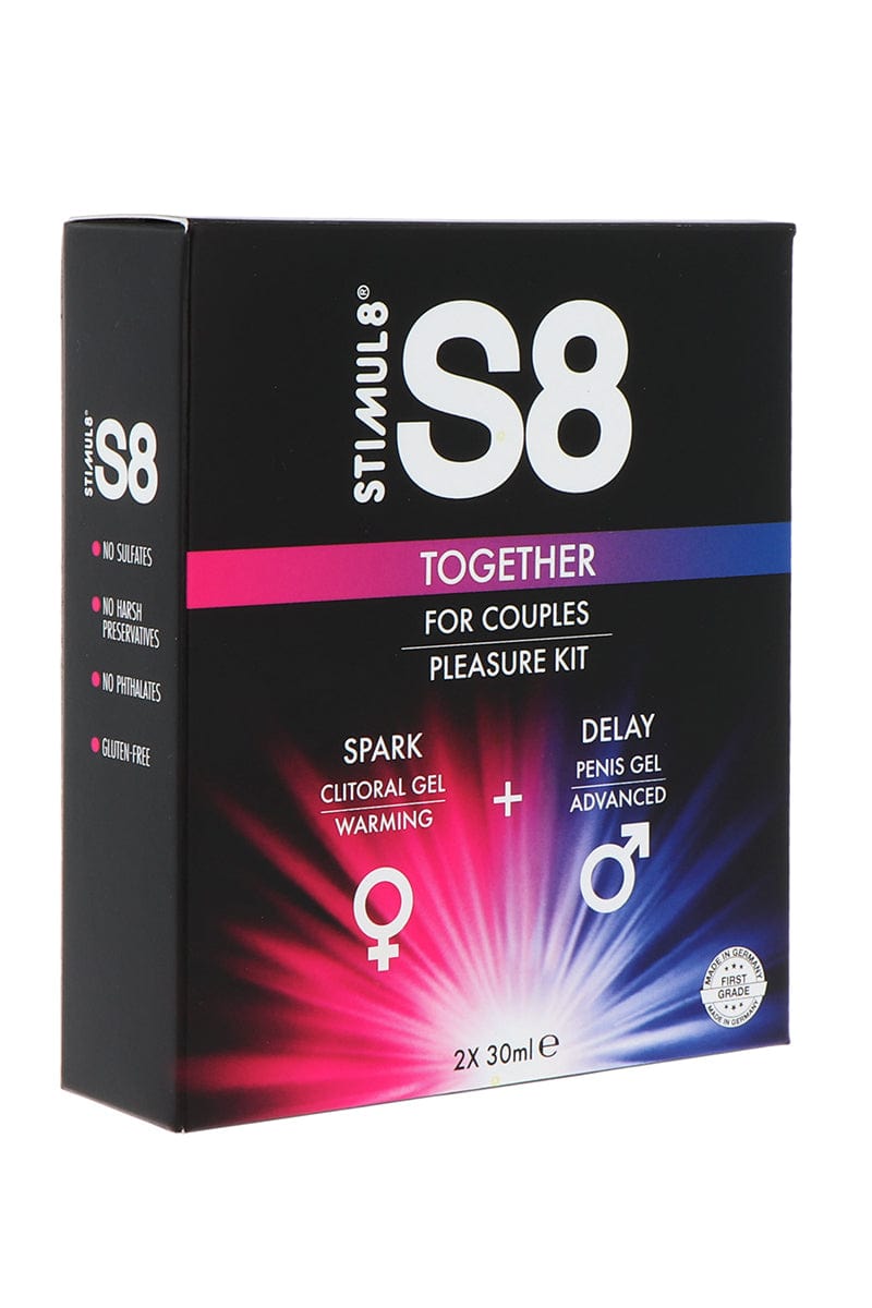 Kit plaisir pour couple 2 gels 30 ml - S8