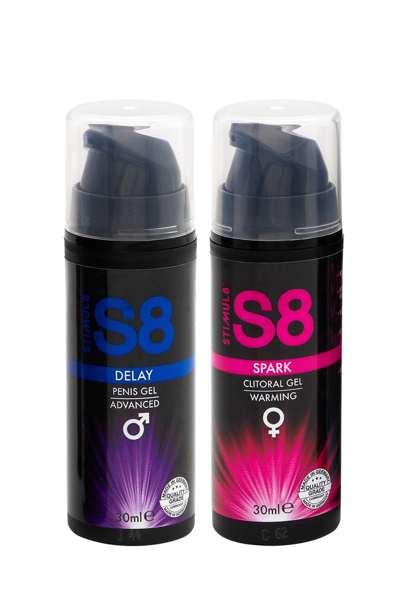 Kit plaisir pour couple 2 gels 30 ml - S8