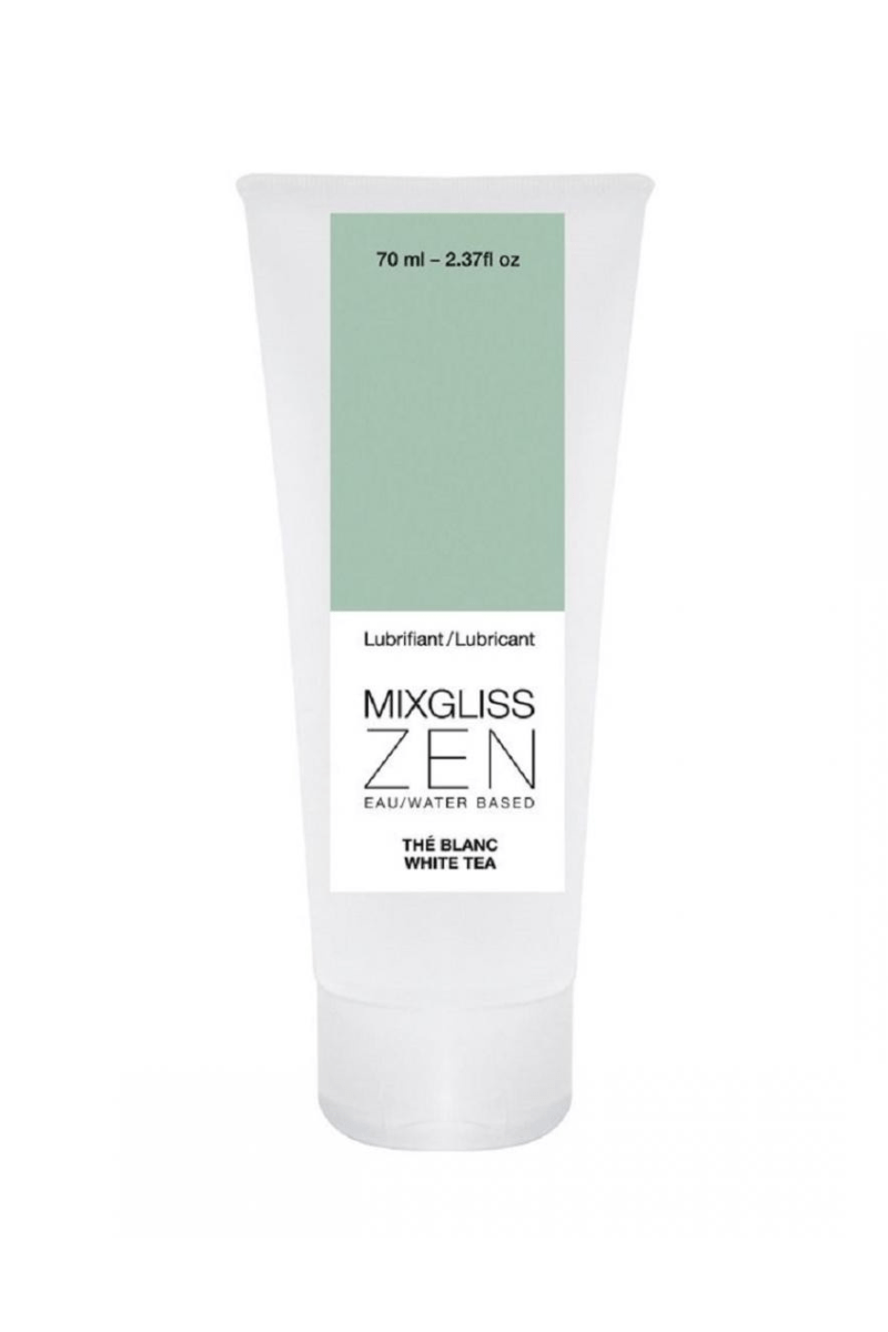 Lubrifiant à base d'eau fraîcheur sensuelle thé blanc zen 70ml - Mixgliss