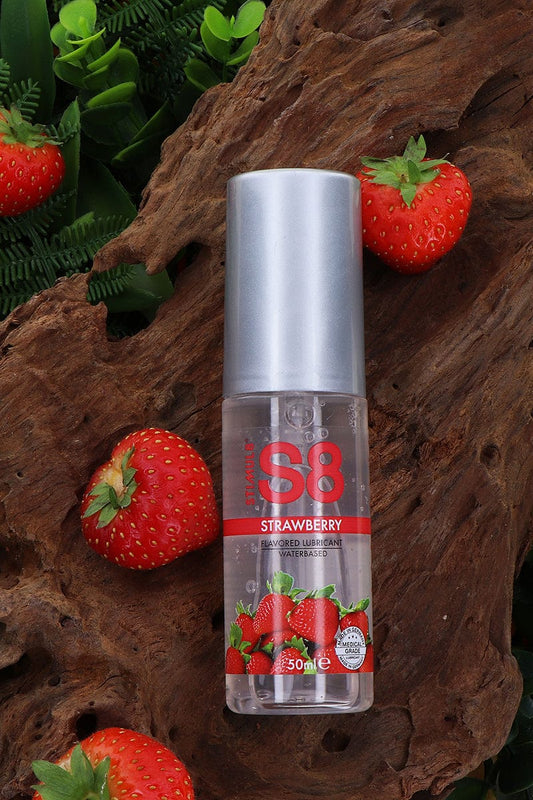 Lubrifiant intime à base d'eau parfumé à la Fraise 50ml - S8