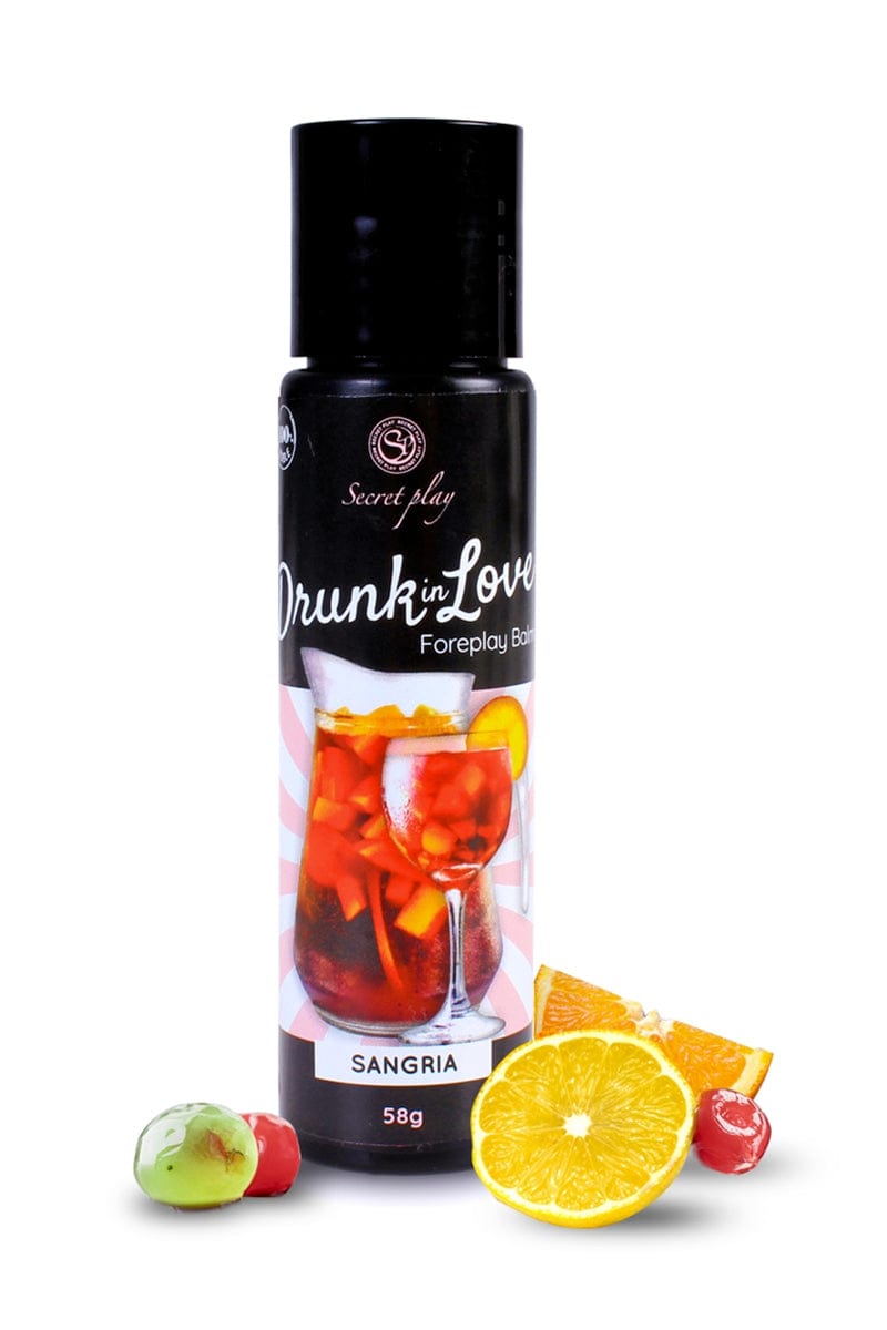 Lubrifiant préliminaire sensuel arôme sangria comestible 60 ml - Secret Play