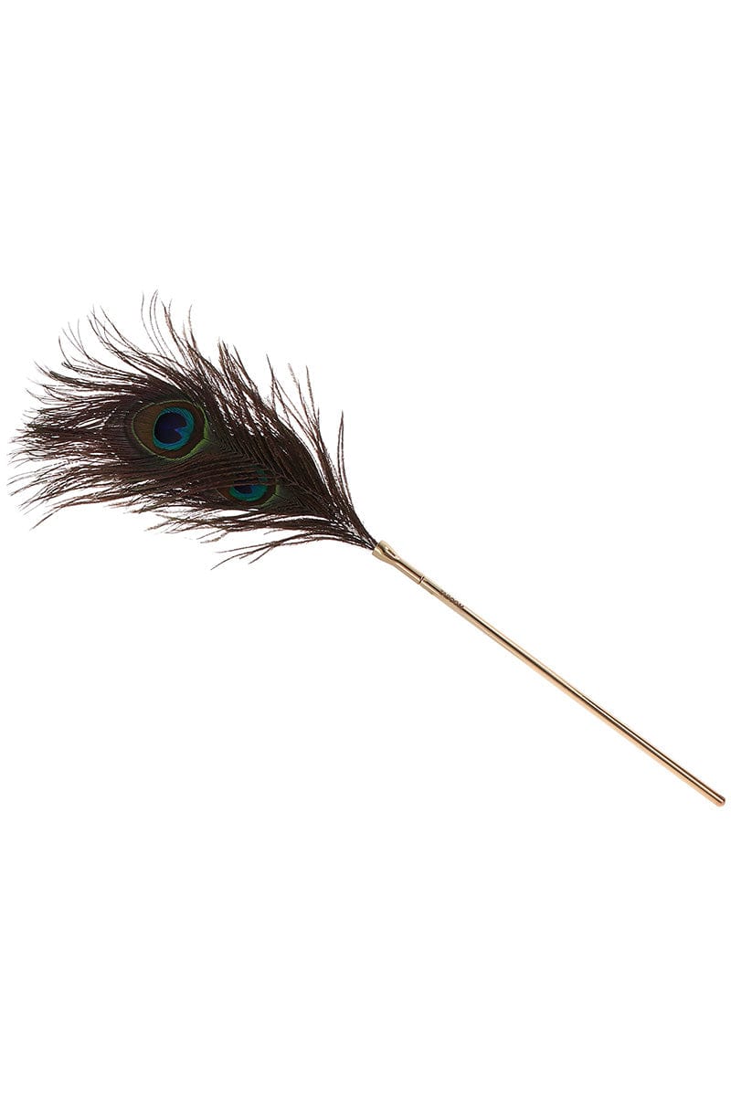 Luxueux plumeau à caresses Peacock Tickler - Taboom