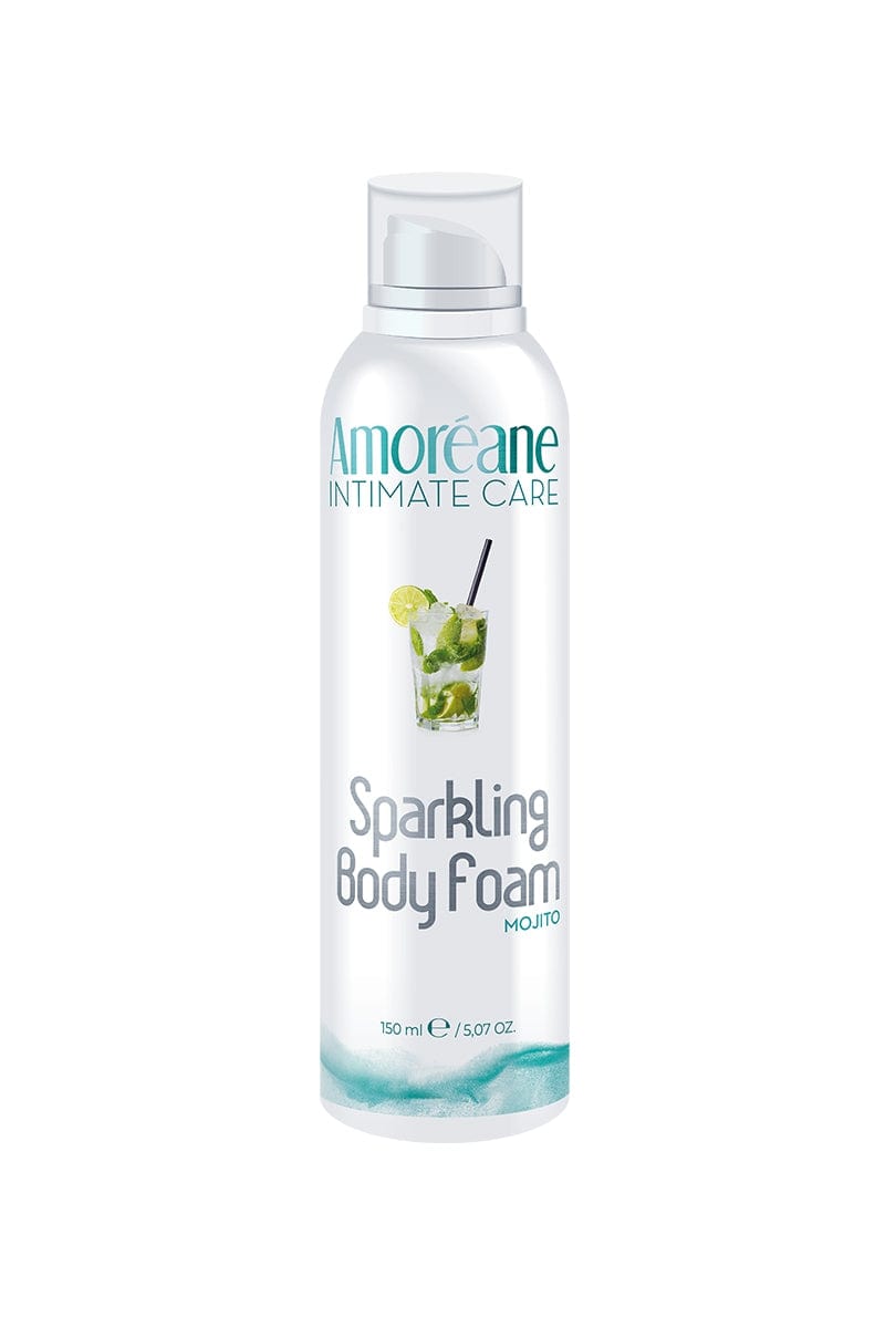 Mousse de massage érotique crépitante Mojito Menthe 150ml - Amoréane