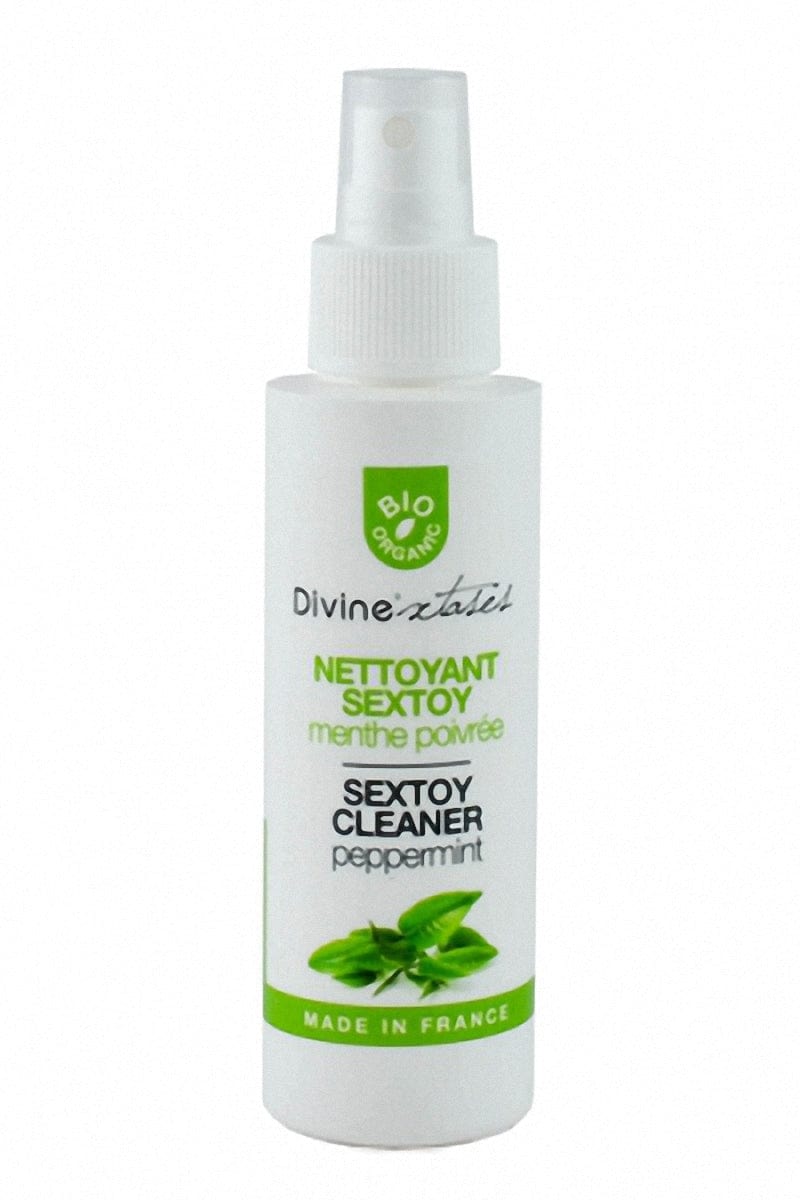 Nettoyant sextoys bio pour sextoy fabrication française - Divinextases