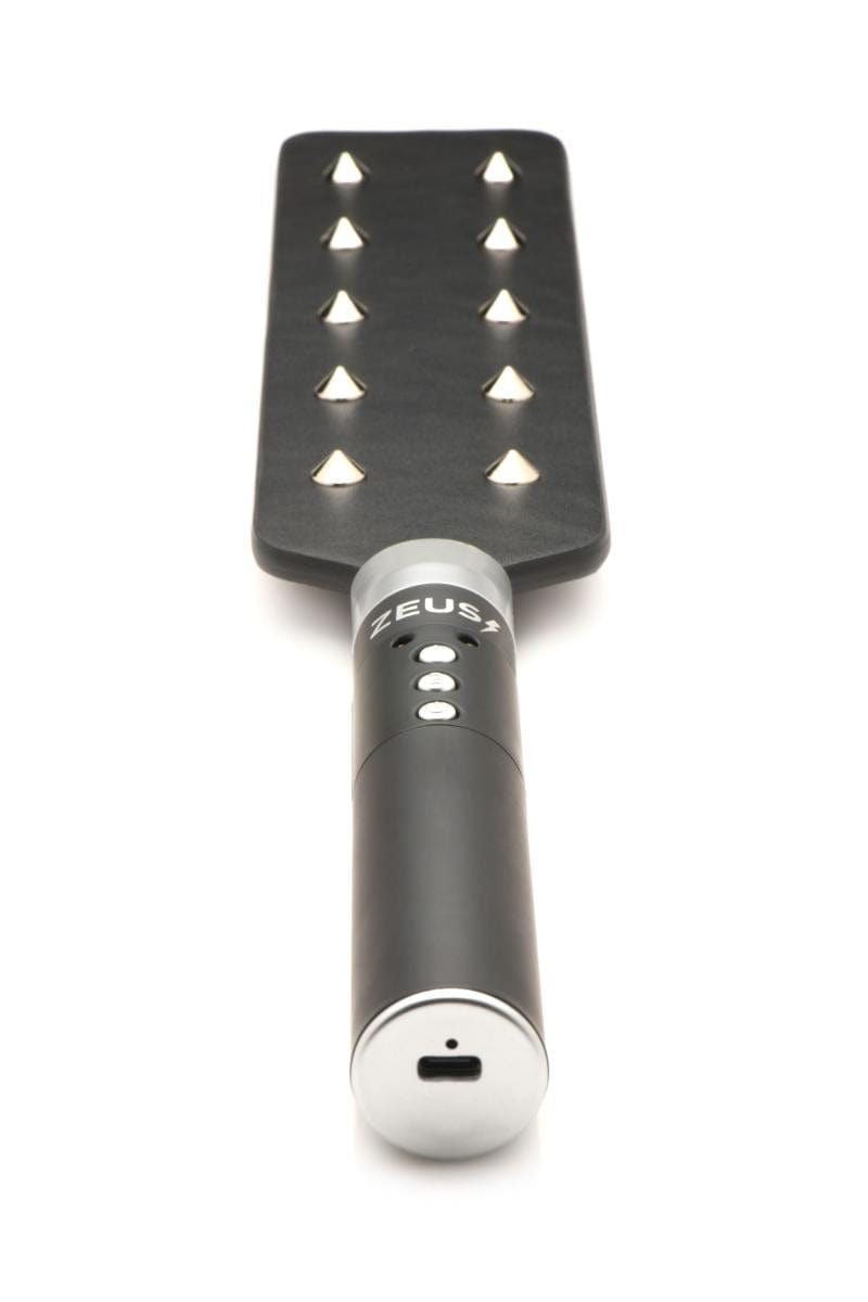 Paddle à Électro-Stimulation Spiked - Zeus Electrosex