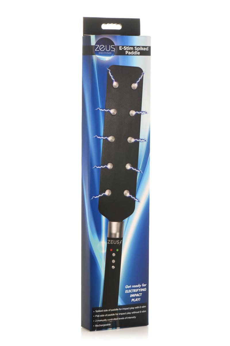 Paddle à Électro-Stimulation Spiked - Zeus Electrosex