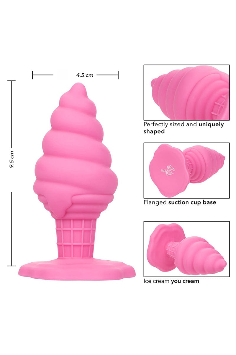 Plug anal en forme de glace Yum Bum Ice Cone - Calexotics