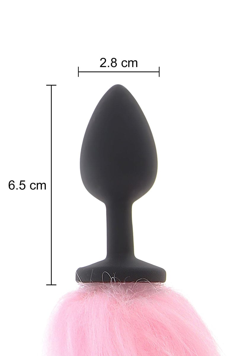 Plug anal lumineux Licorne avec queue led - Taboom