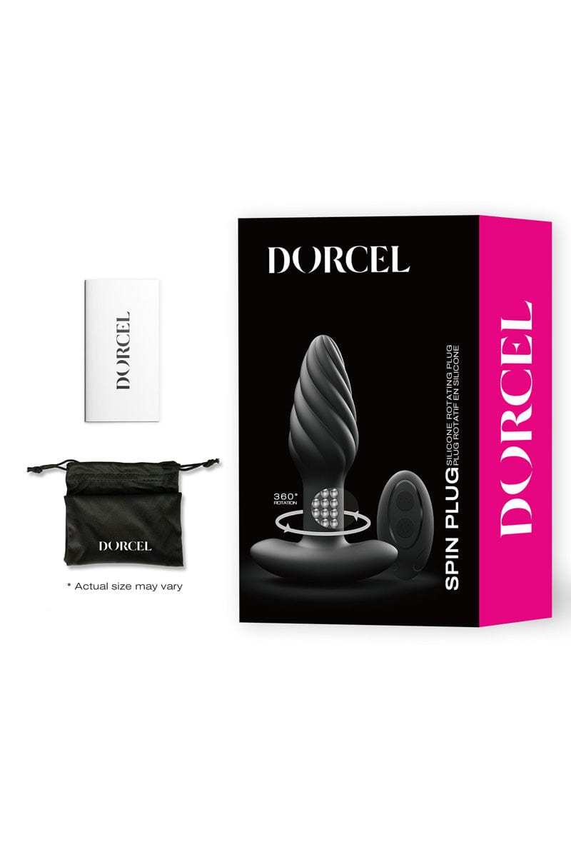 Plug anal rotatif vibrant puissant Spin Plug - Dorcel