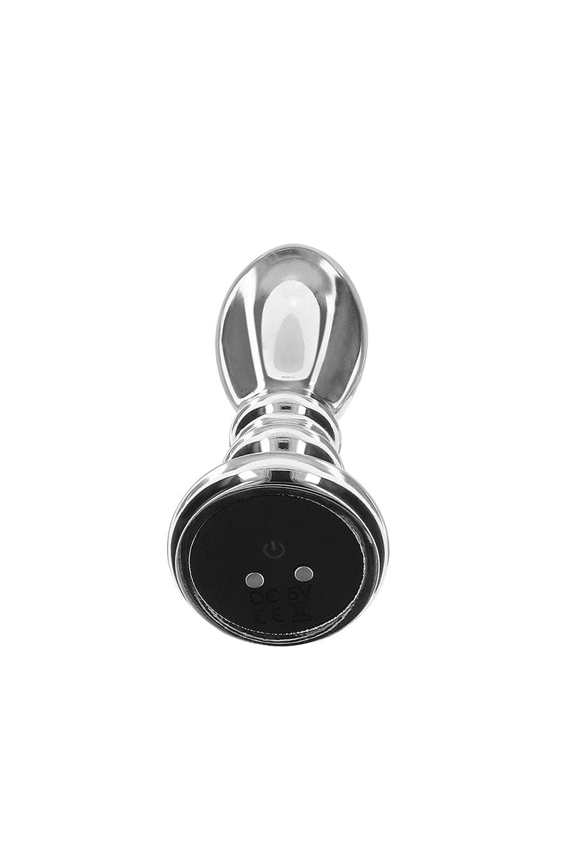 Plug anal vibrant en métal The Slider taille M - ToyJoy