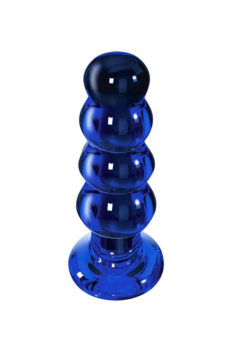 Plug anal vibrant en verre The Radiant bleu - ToyJoy Only Love Plug anal vibrant en verre The Radiant bleu - ToyJoy Only Love