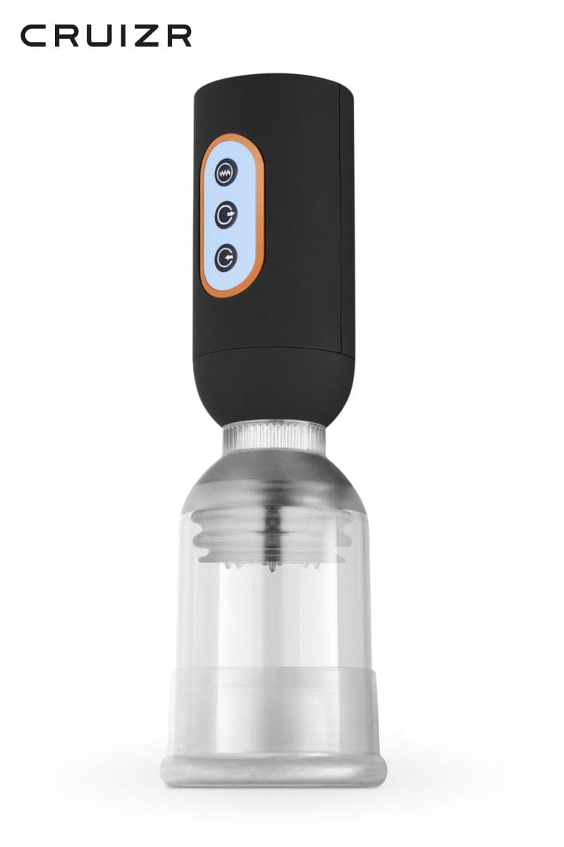 Pompe à pénis succion + stimulation par vibration 5 vitesse CS07 - CRUIZR