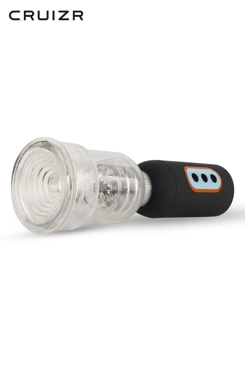 Pompe à pénis succion + stimulation par vibration 5 vitesse CS07 - CRUIZR