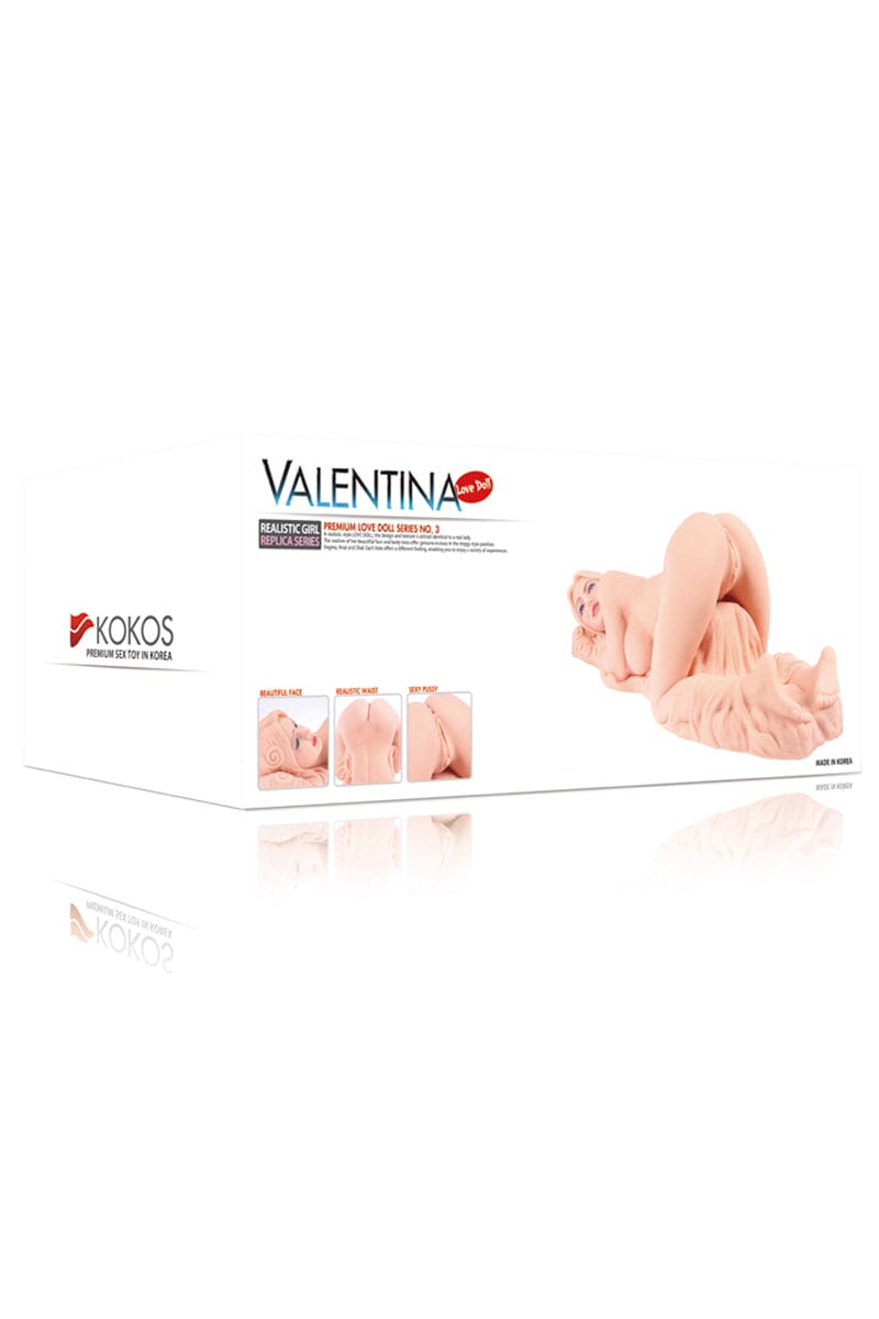 Poupée réaliste Méga masturbateur Valentina - Kokos
