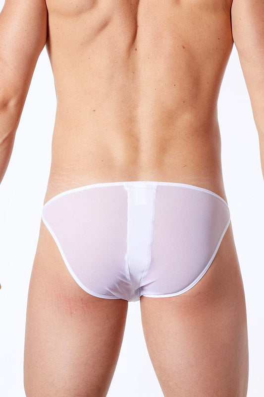 Slip blanc pour homme Cube - LookMe S