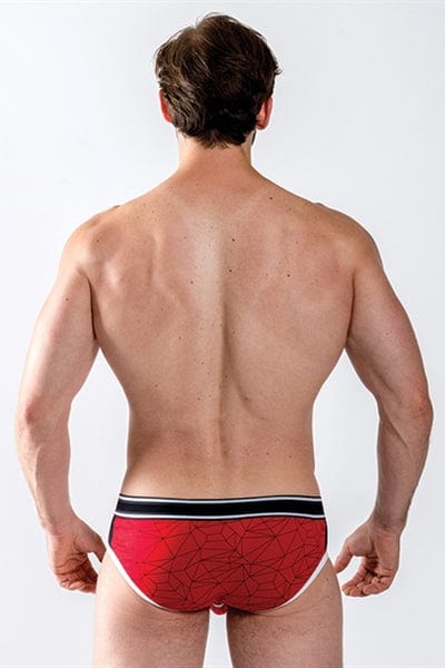 Slip URBAN Castro rouge pour homme - Mister B