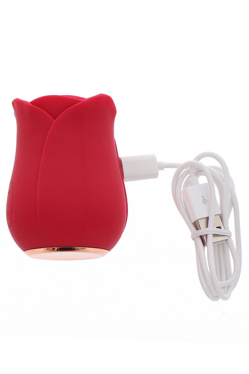 Stimulateur clitoridien cunnilingus Ravishing Rose - Toy Joy