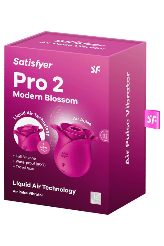 Stimulateur clitoridien rose Satisfyer Pro 2 Modern Blossom - Satisfyer