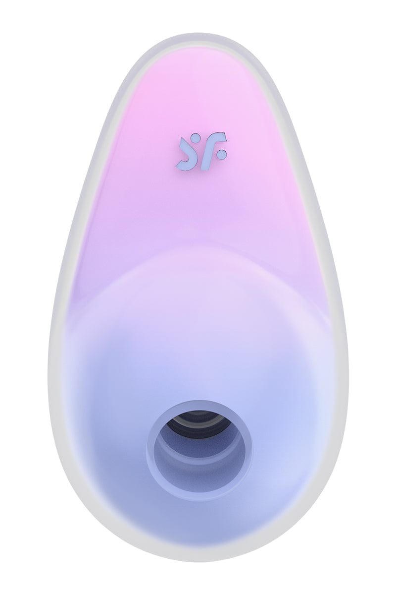 Stimulateur Pixie Dust air pulsé et vibrations rose et violet - Satisfyer