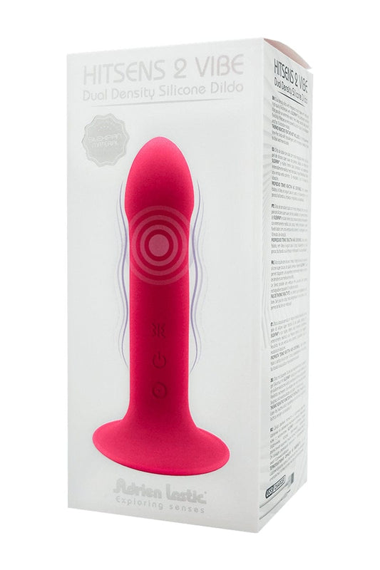 Vibro double densité 10 modes rechargeable 17,2 x 4 cm Hitsens 2 - Adrien Lastic