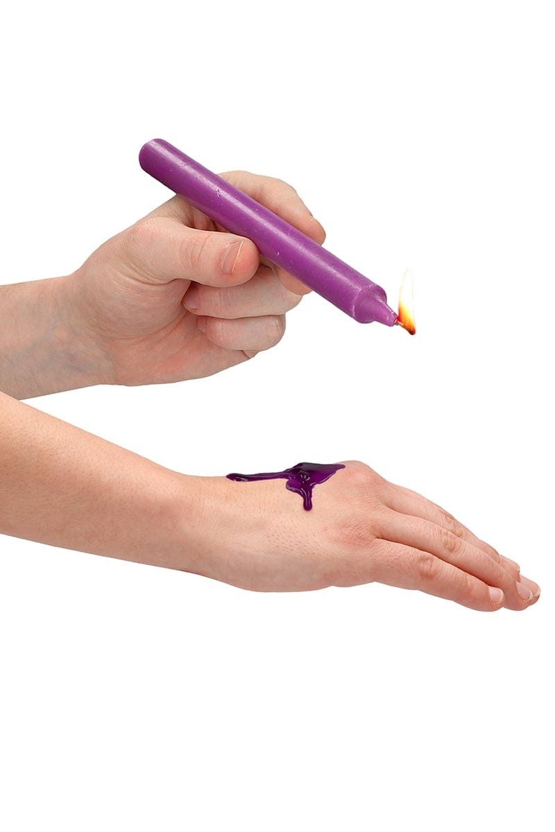 4 bougies basse températures colorées Large pour jeux BDSM- Ouch!
