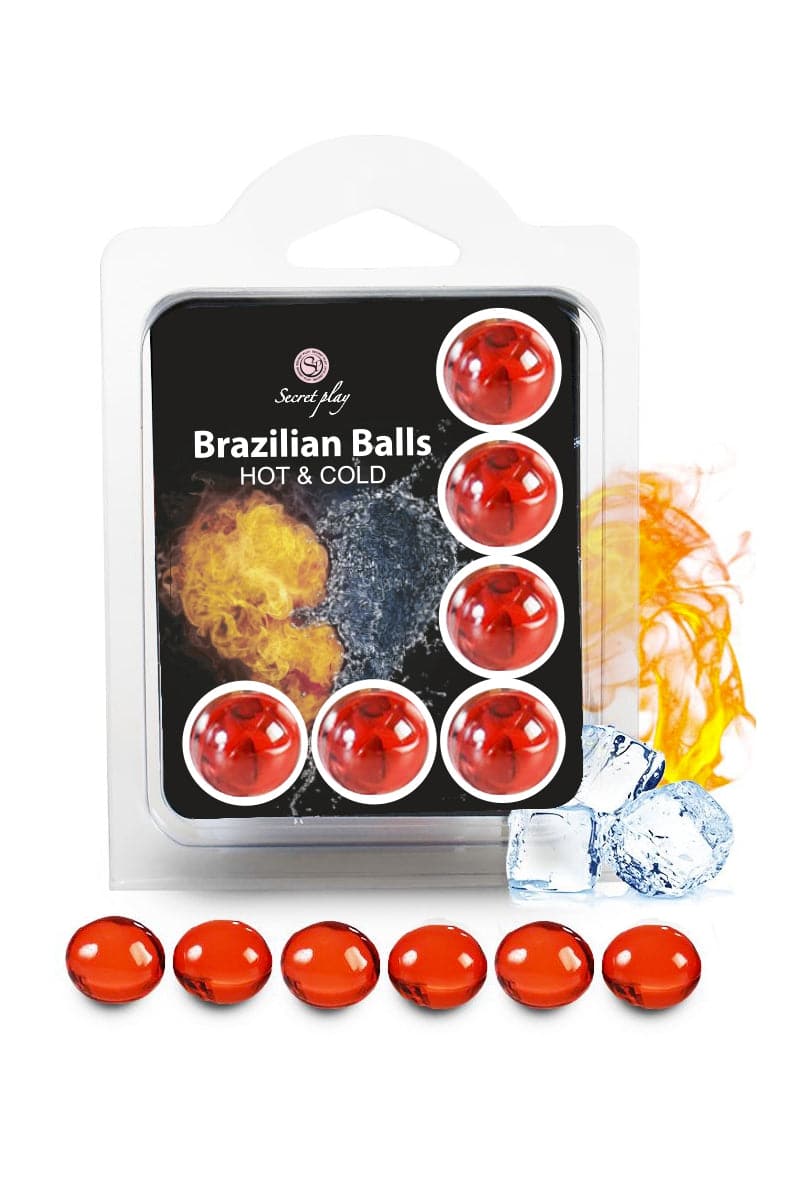 6 Brazilian Balls - effet chaleur
