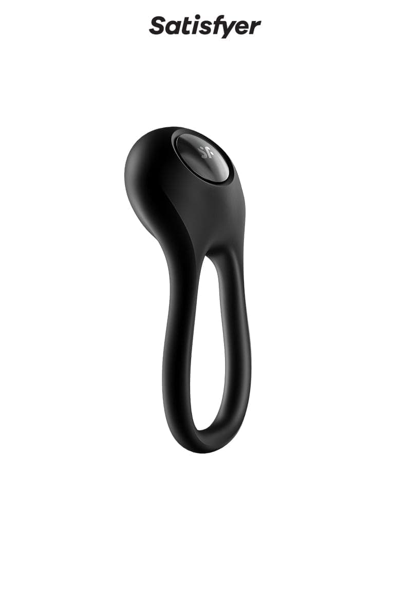 Anneau vibrant pénis et testicules Majestic Duo pour couple - Satisfyer