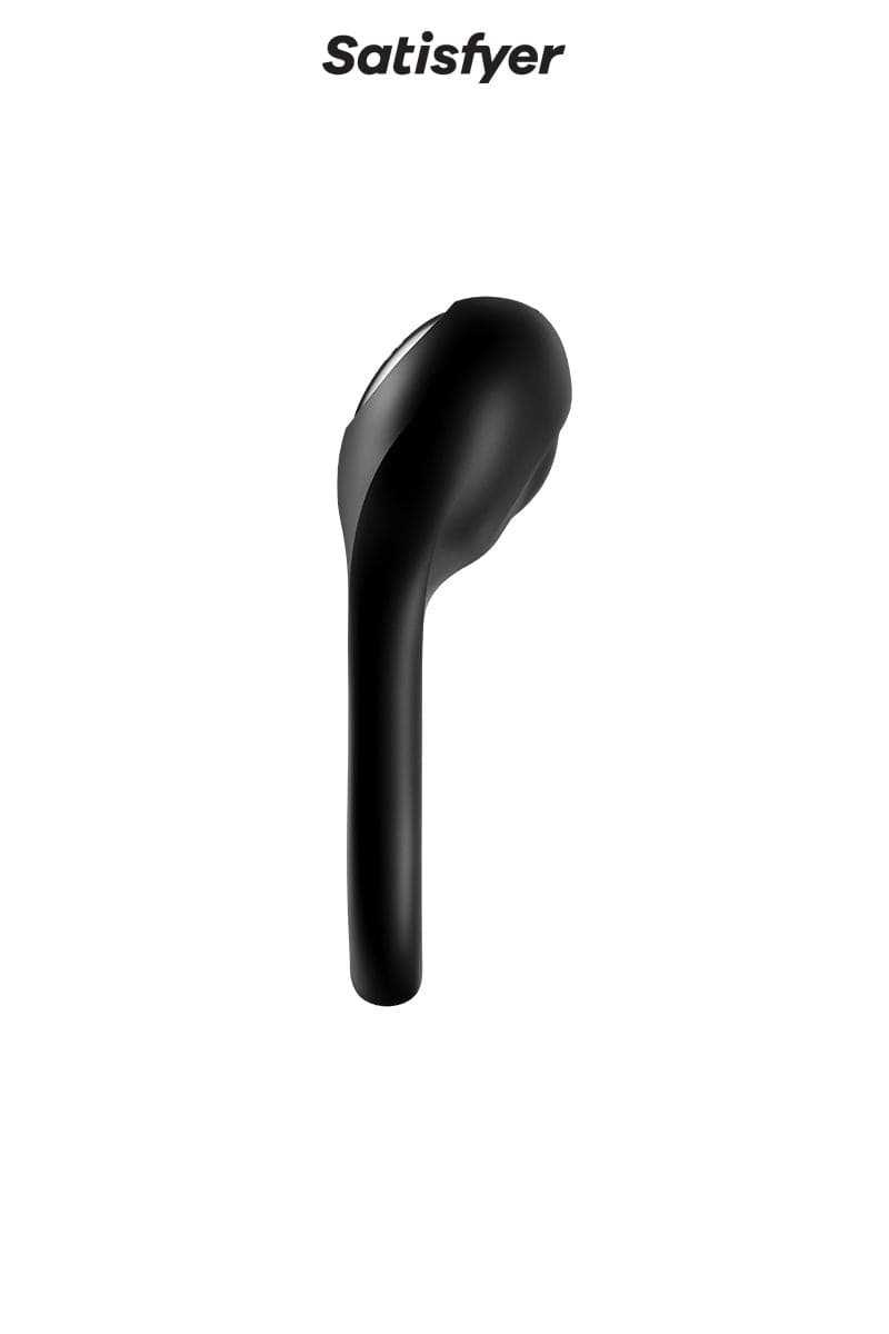 Anneau vibrant pénis et testicules Majestic Duo pour couple - Satisfyer