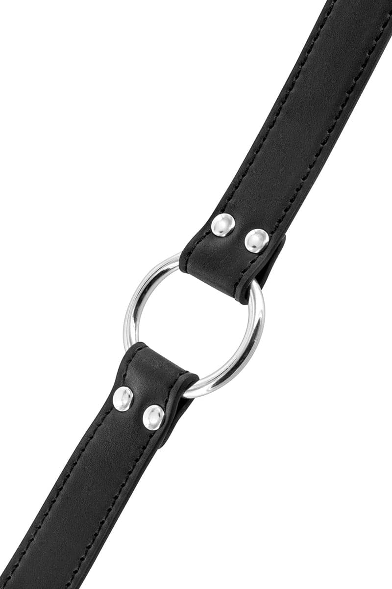 Baillon anneau écarteur de bouche réglable bdsm - Fetish Tentation