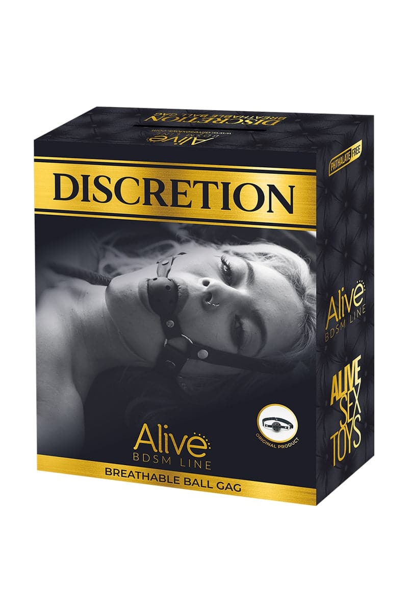 Baillon boule rouge 4,5 cm tête réglable unisexe - Alive