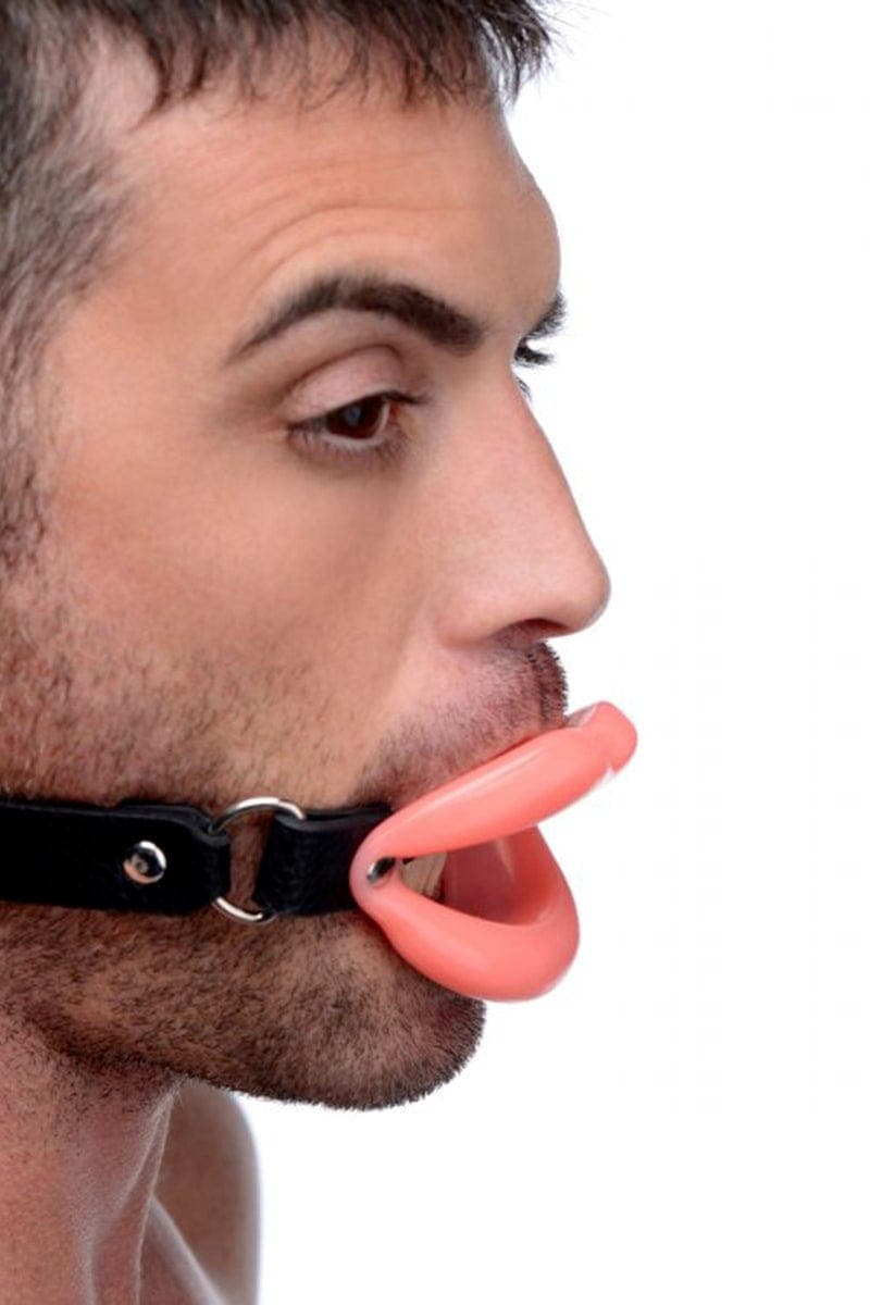 Baillon ouvre bouche 4,2 cm bdsm Sissy Mouth Gag - Master Series