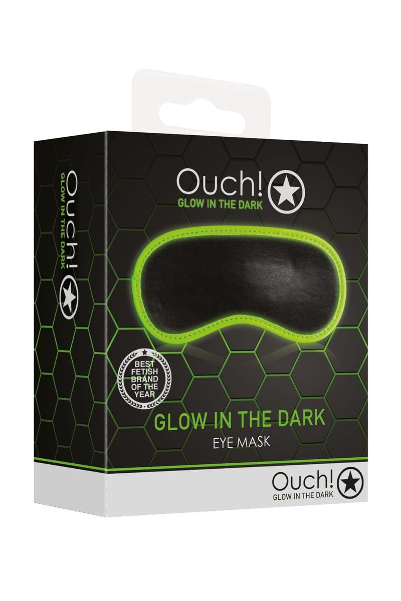 Bandeau BDSM phosphorescent cuir synthétique taille unique - Ouch!