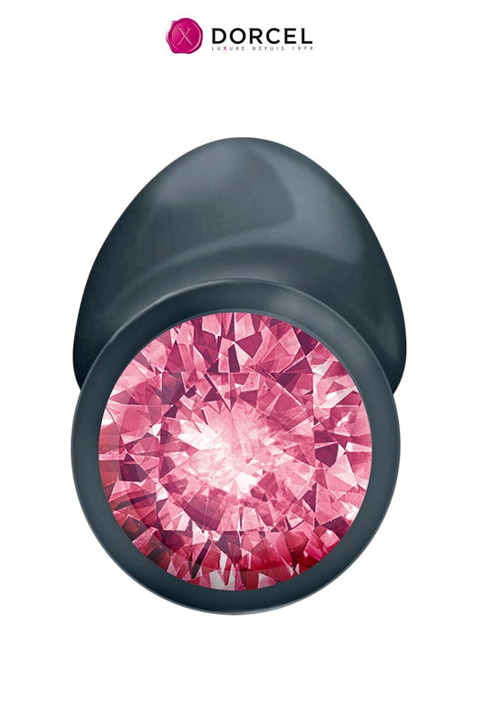 Bijoux d'anus avec bille stimulante Geisha Plug Ruby taille L 9,5cm - Dorcel