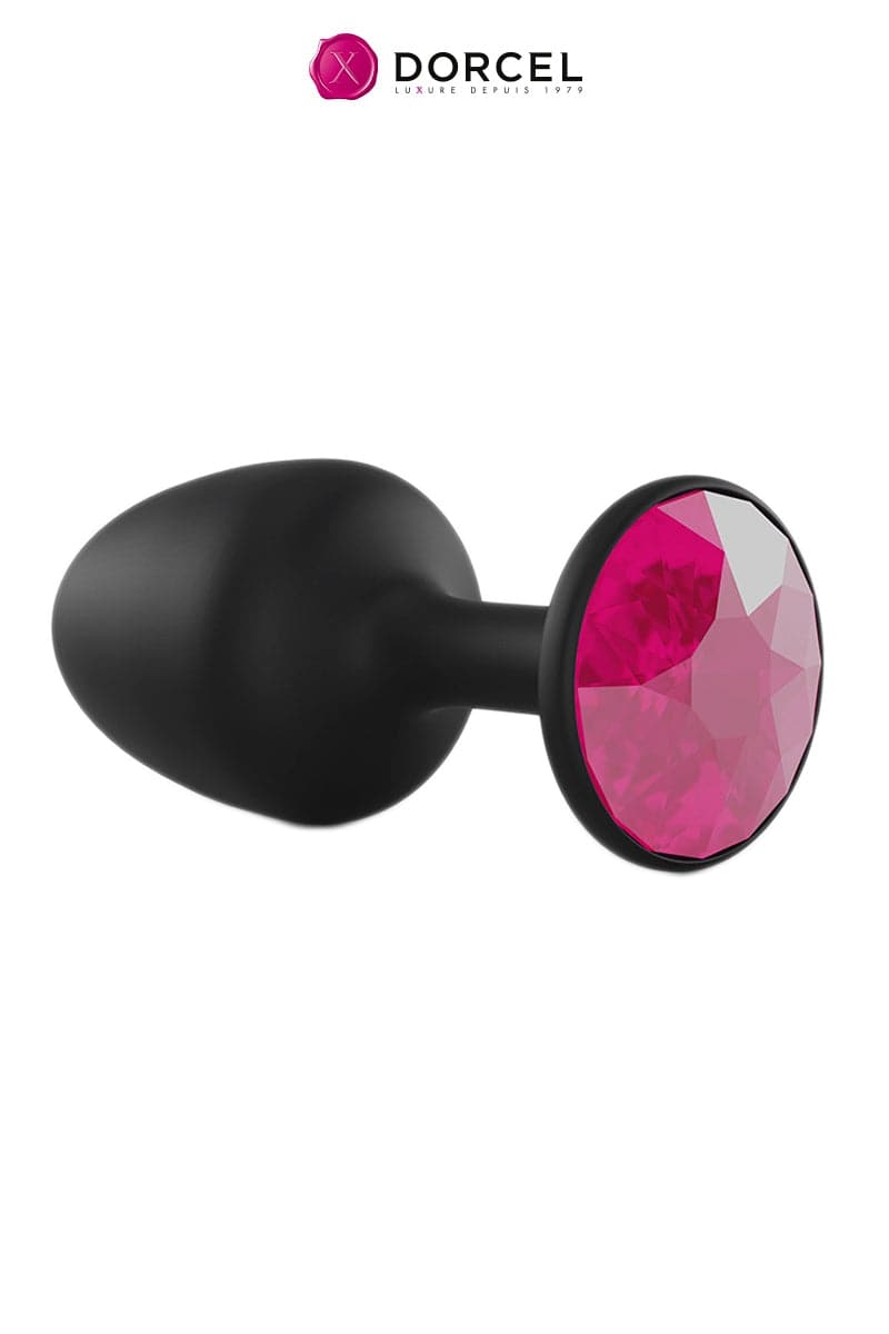 Bijoux d'anus avec bille stimulante Geisha Plug Ruby taille L 9,5cm - Dorcel
