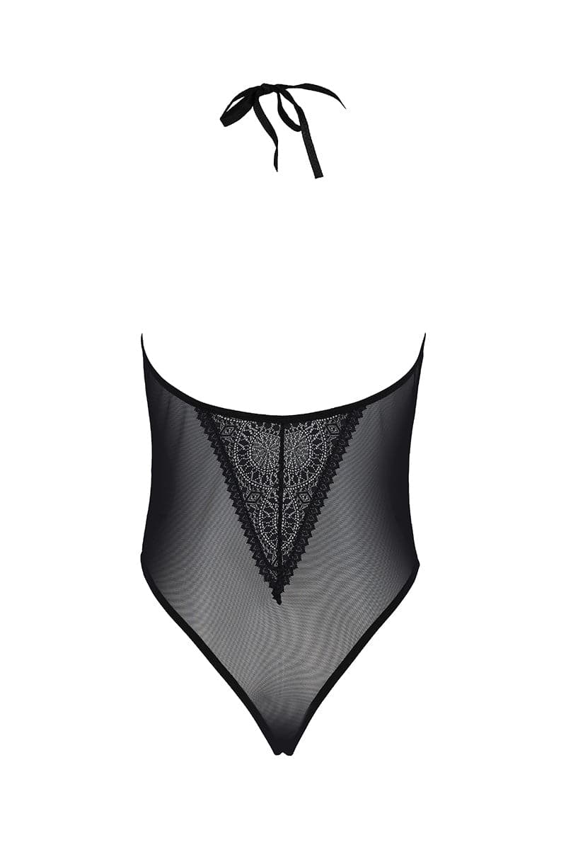 Body érotique décolleté sensuel plongeant en V Drosera S-3XL - Passion