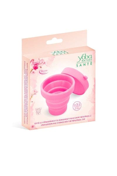 Boite de stérilisation et rangement pour coupe menstruelle - Yoba Nature