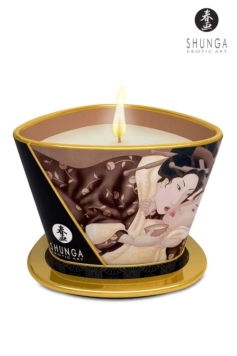 Bougie à massage parfum Chocolat - Shunga