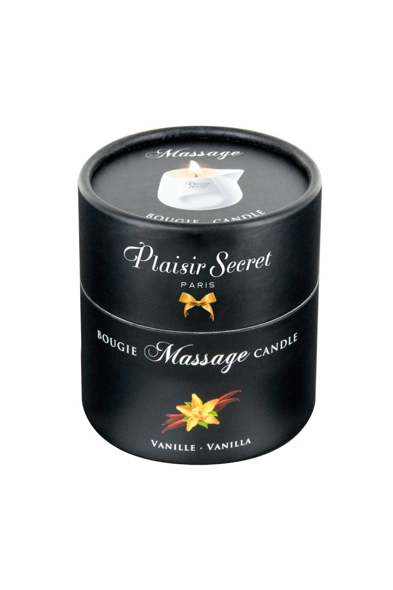 Bougie de massage made in france à la Vanille - Plaisir Secret