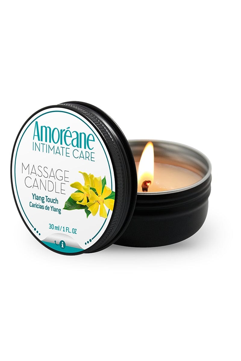 Bougie de massage sensuelle naturelle texture douce Ylang Touch - Amoreane